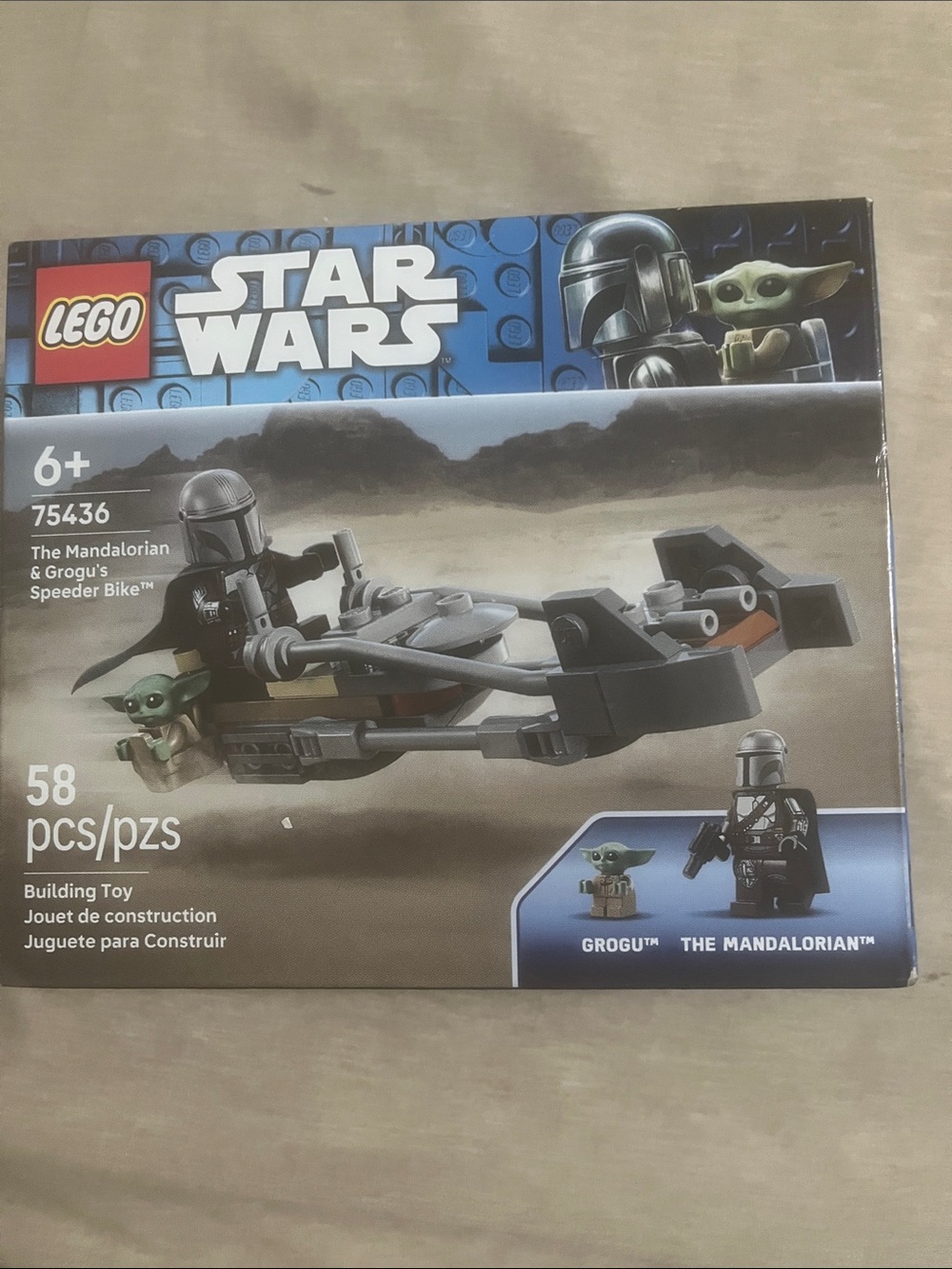 Star Wars Mandalorian and Grogu Movie Poster & Lego Set 5/4/26 Exclusive NEW - Picture 6 of 7